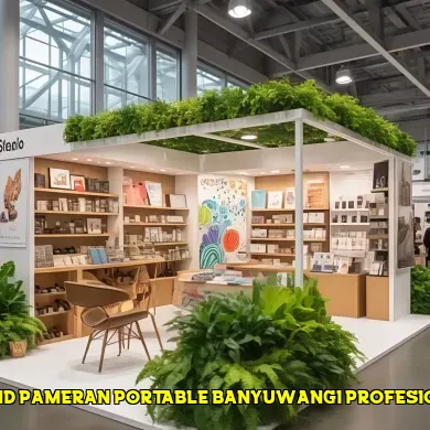 stand pameran portable banyuwangi profesional